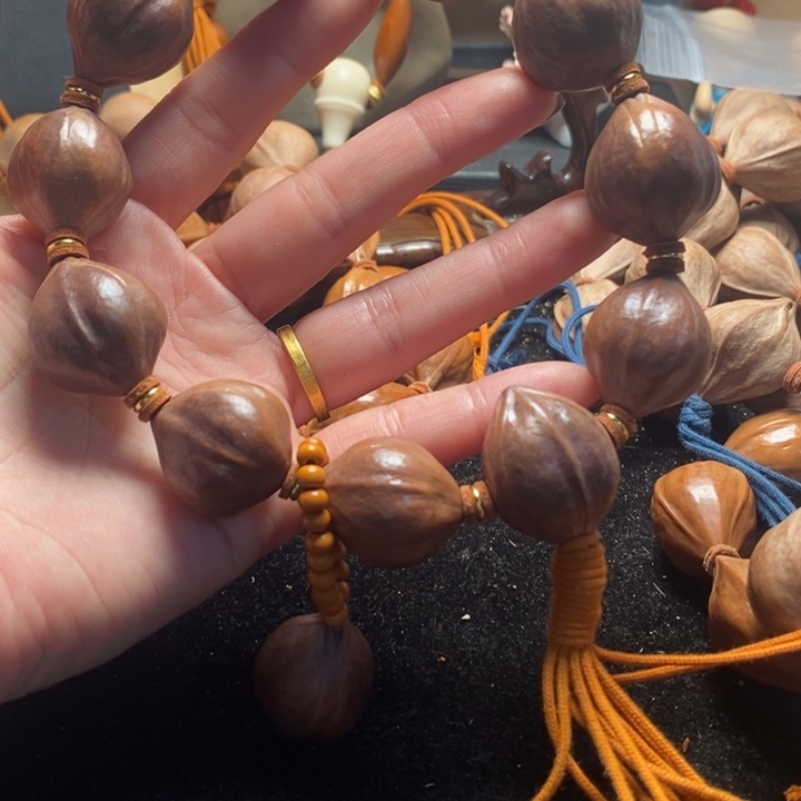 橄榄核手串/手链紫气东来