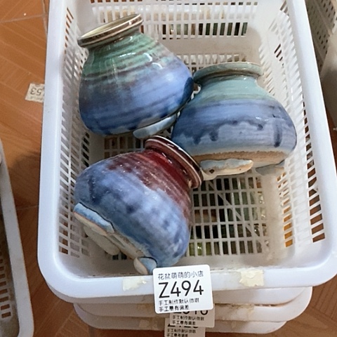 紫砂花盆494微瑕品口径5厘米左右尺寸