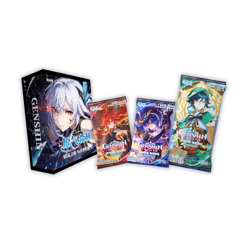 芊芊专属【大胃王/欧16】原集社  原神收藏二创卡牌 （默认代拆）