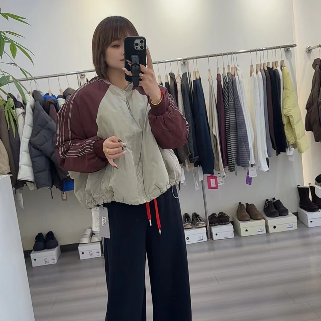 5202GGS家棒球服羽绒服女冬季保暖90白鸭绒保暖防寒面包服