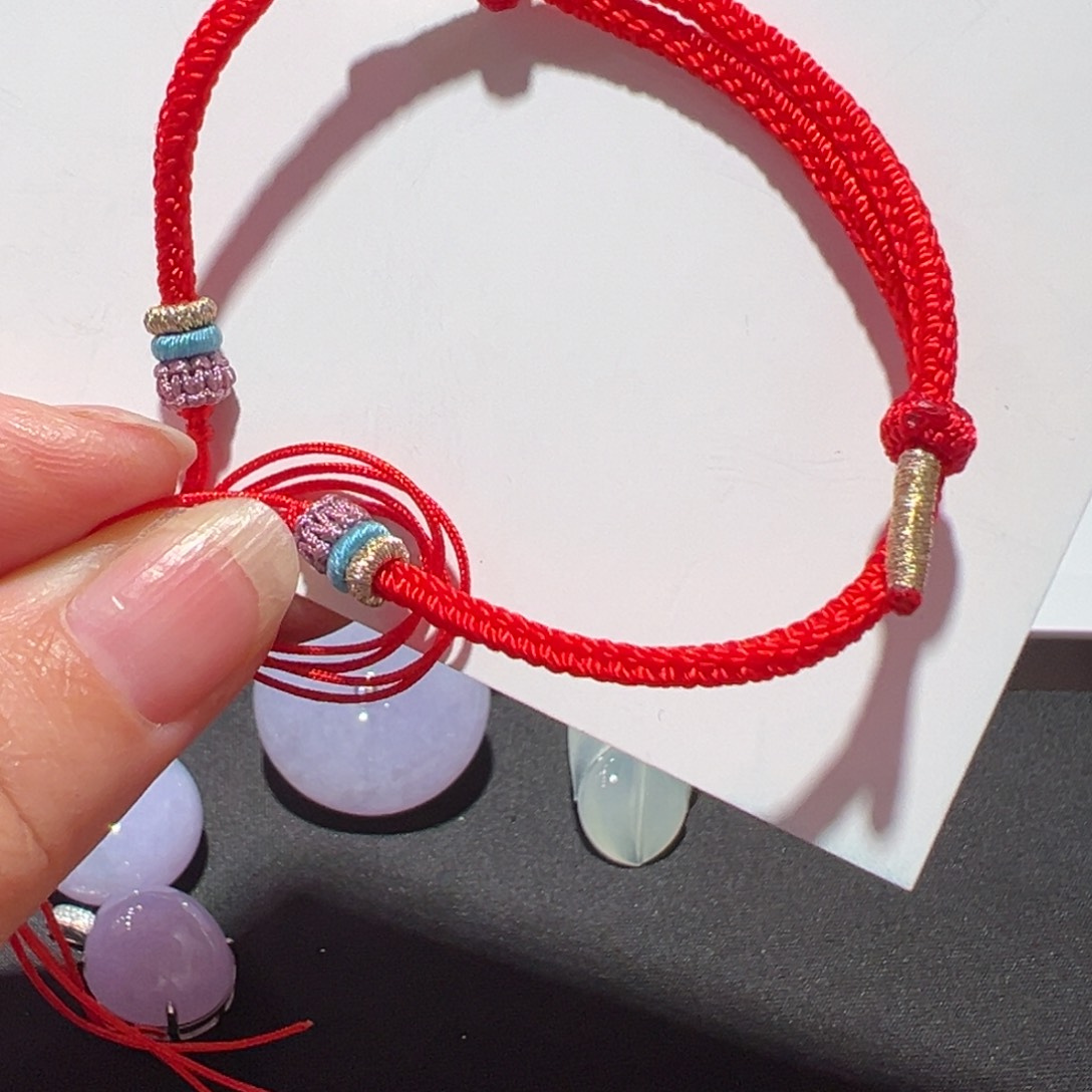 琥珀未镶嵌颈饰手绳