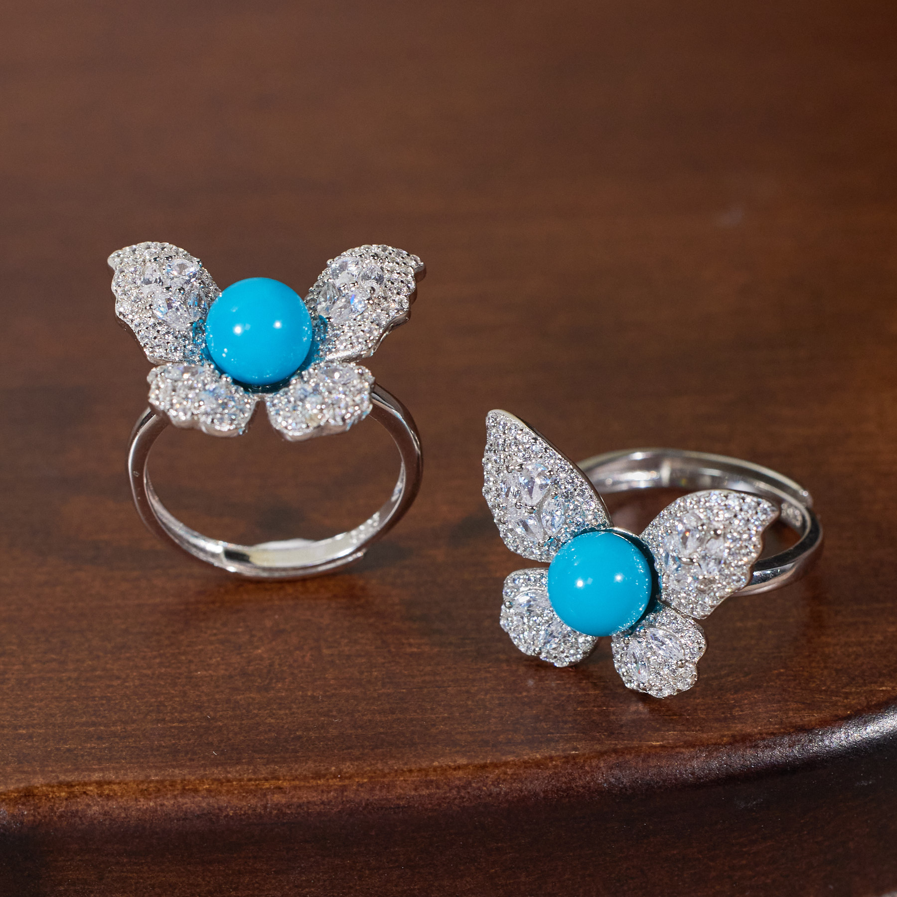 【玉峰珠宝丨安娜严选】美松戒指S925银卡6-7【N4993】多样性发一