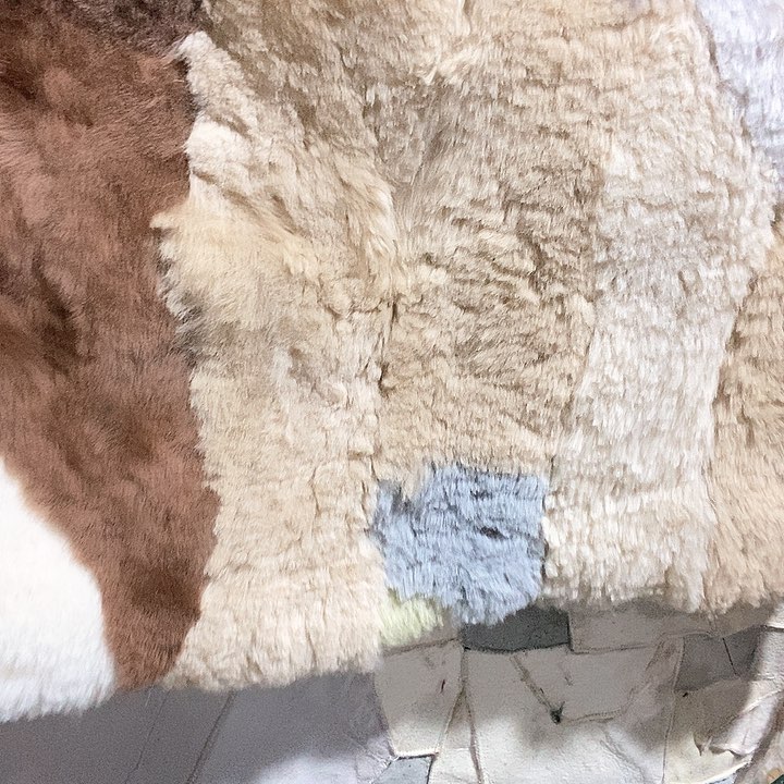L****壮1号七彩加厚毯子一条瑕疵品