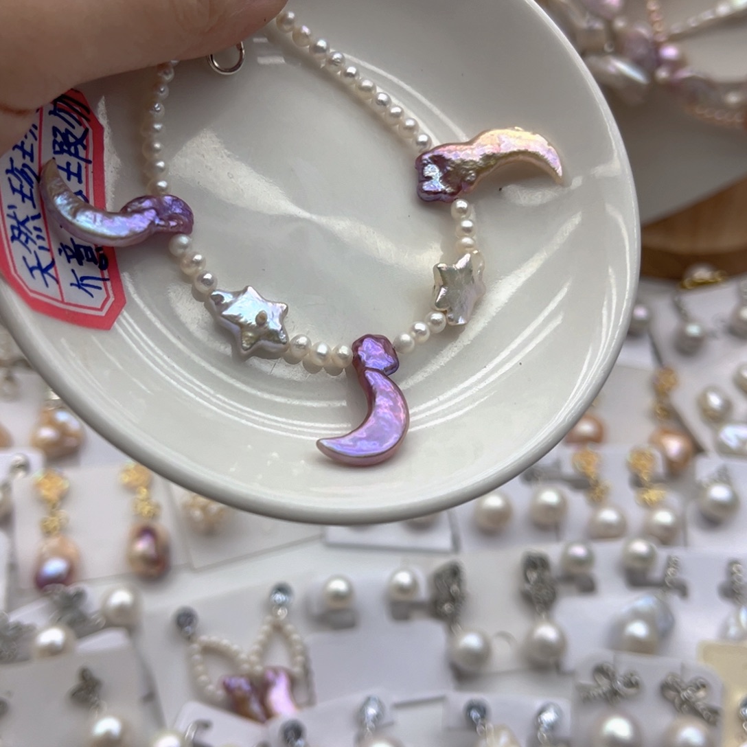 淡水珍珠未镶嵌颈饰