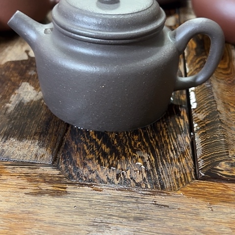 紫砂茶壶潭清色德钟180c c