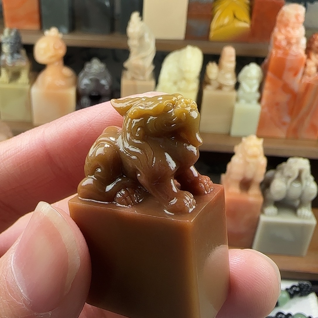 香***皮寿山石印石364666