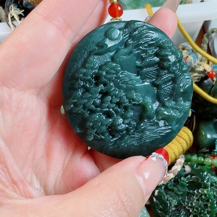 和田玉挂件未镶嵌