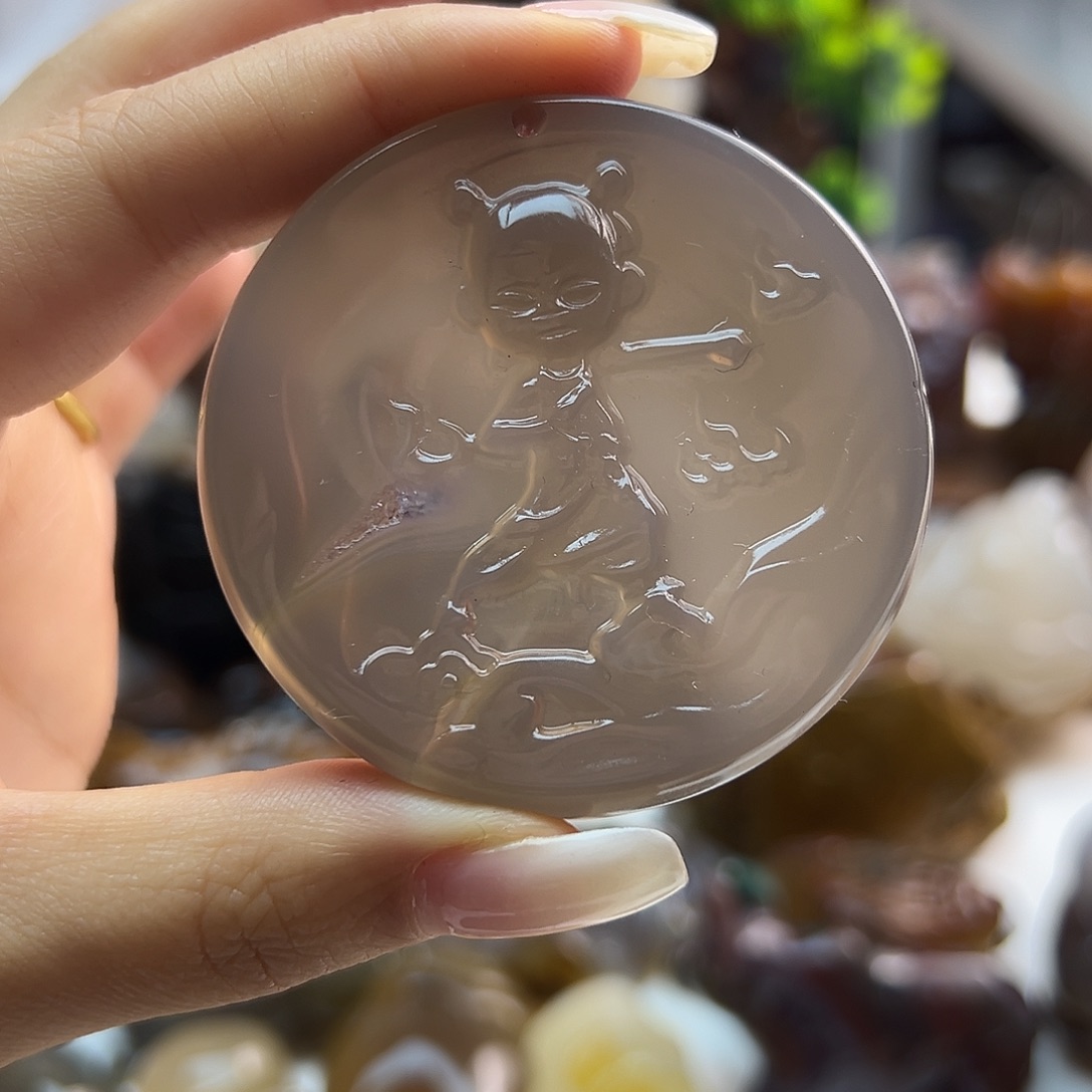 玛瑙/玉髓未镶嵌颈饰