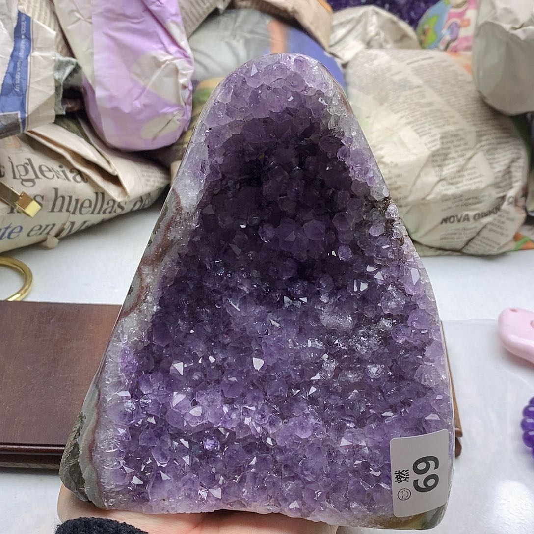 紫晶大型摆件（非配饰）未镶嵌