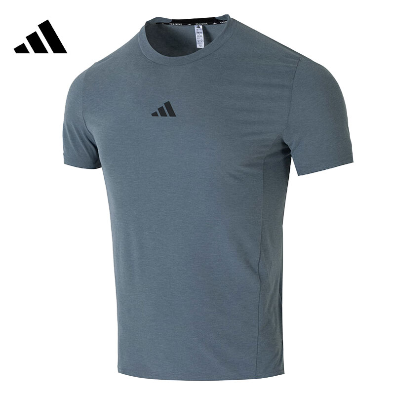 adidas阿迪达斯男子运动休闲短袖T恤JI5766