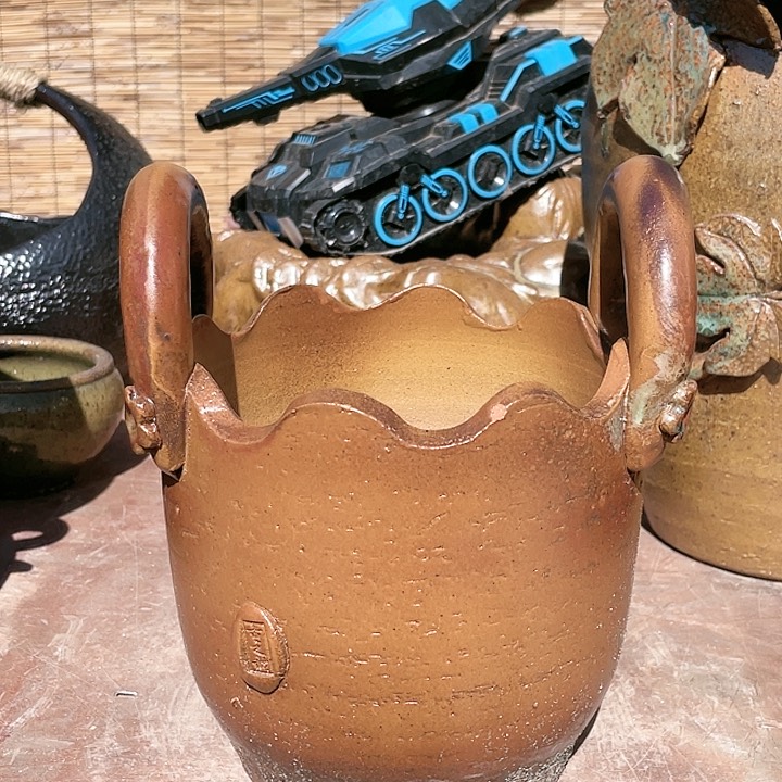 紫砂花盆18.23花盆花盆