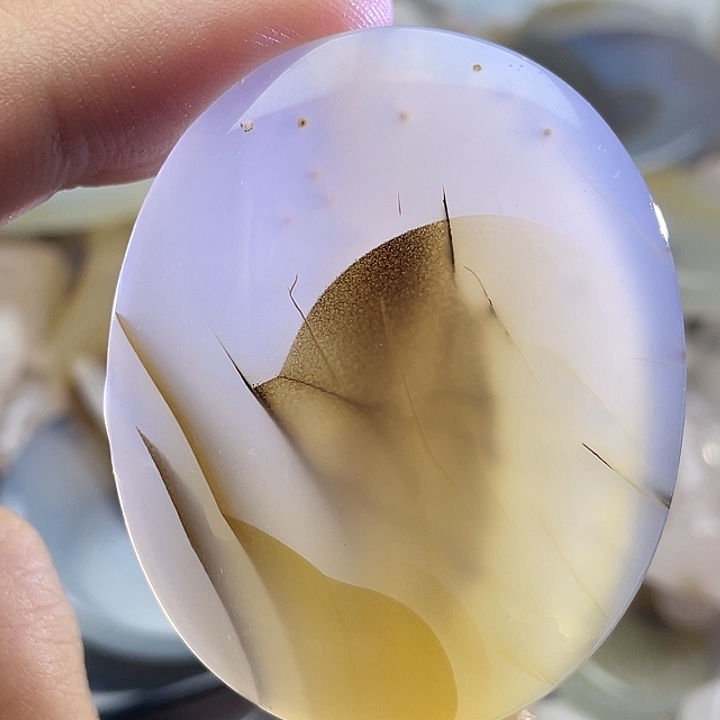 玛瑙/玉髓合金颈饰