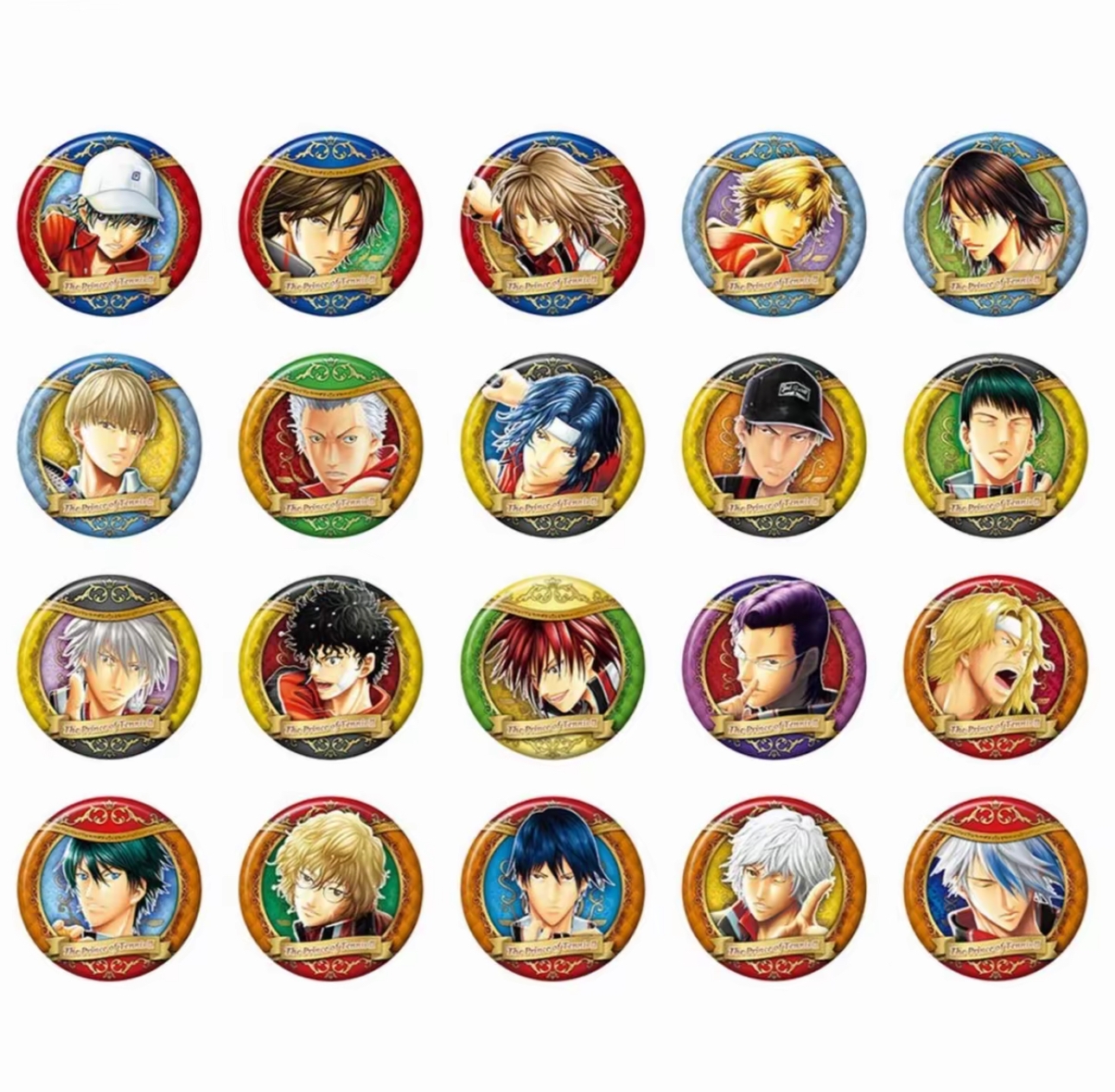 【网球王子】JS网王原画吧唧徽章 盲盒代拆 未成年禁止下单