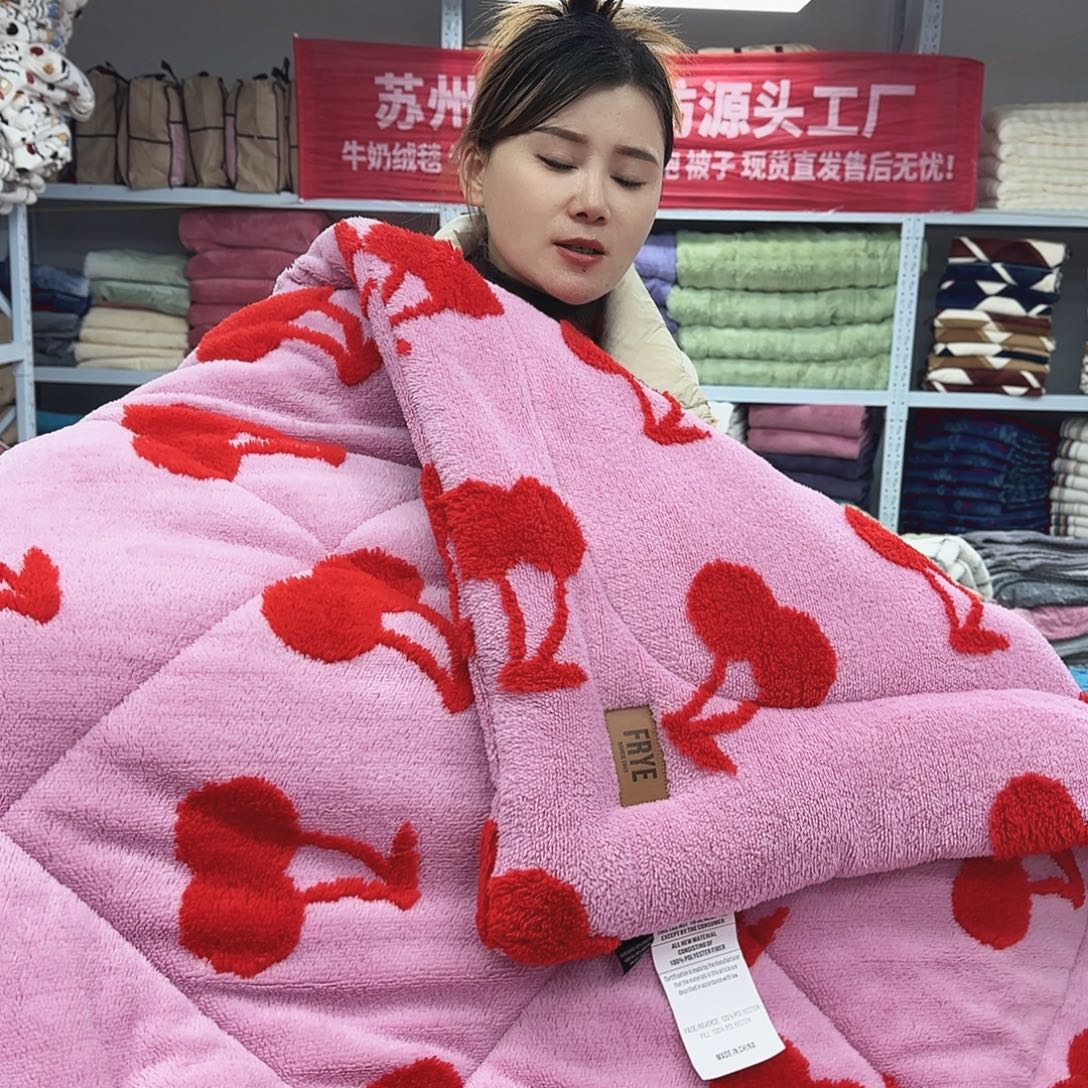氨纶150.200阳离子舒棉绒夹棉被