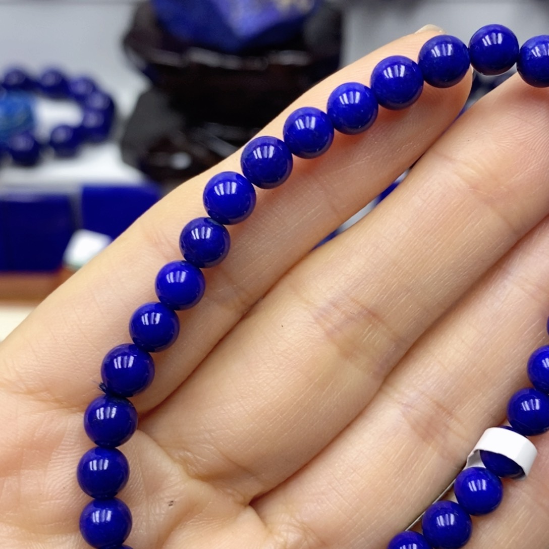 青金石手链未镶嵌清****9