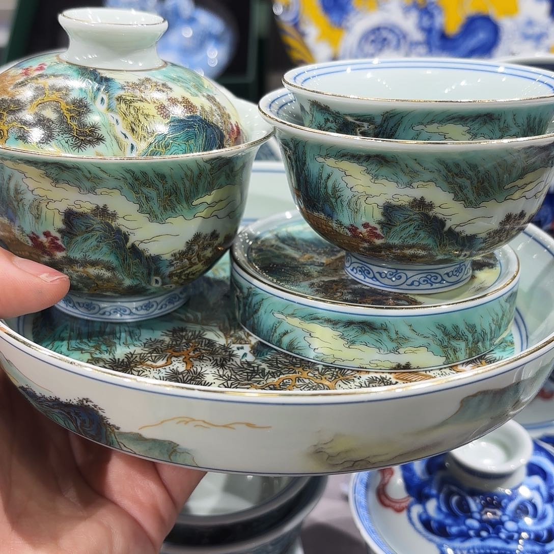 瓷片景德镇瓷器艺术