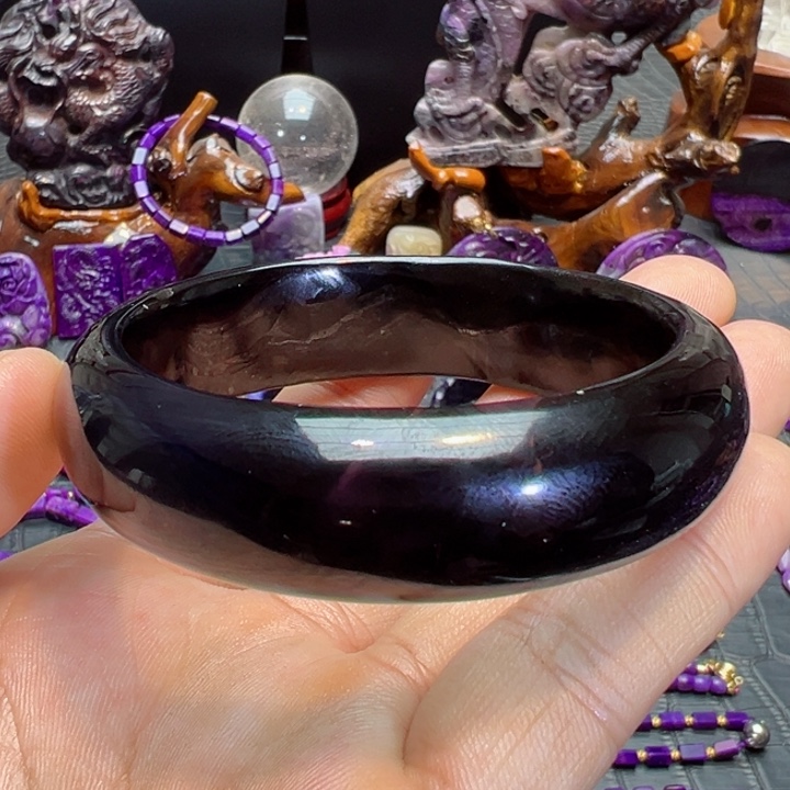 苏纪石（舒俱来）手镯未镶嵌