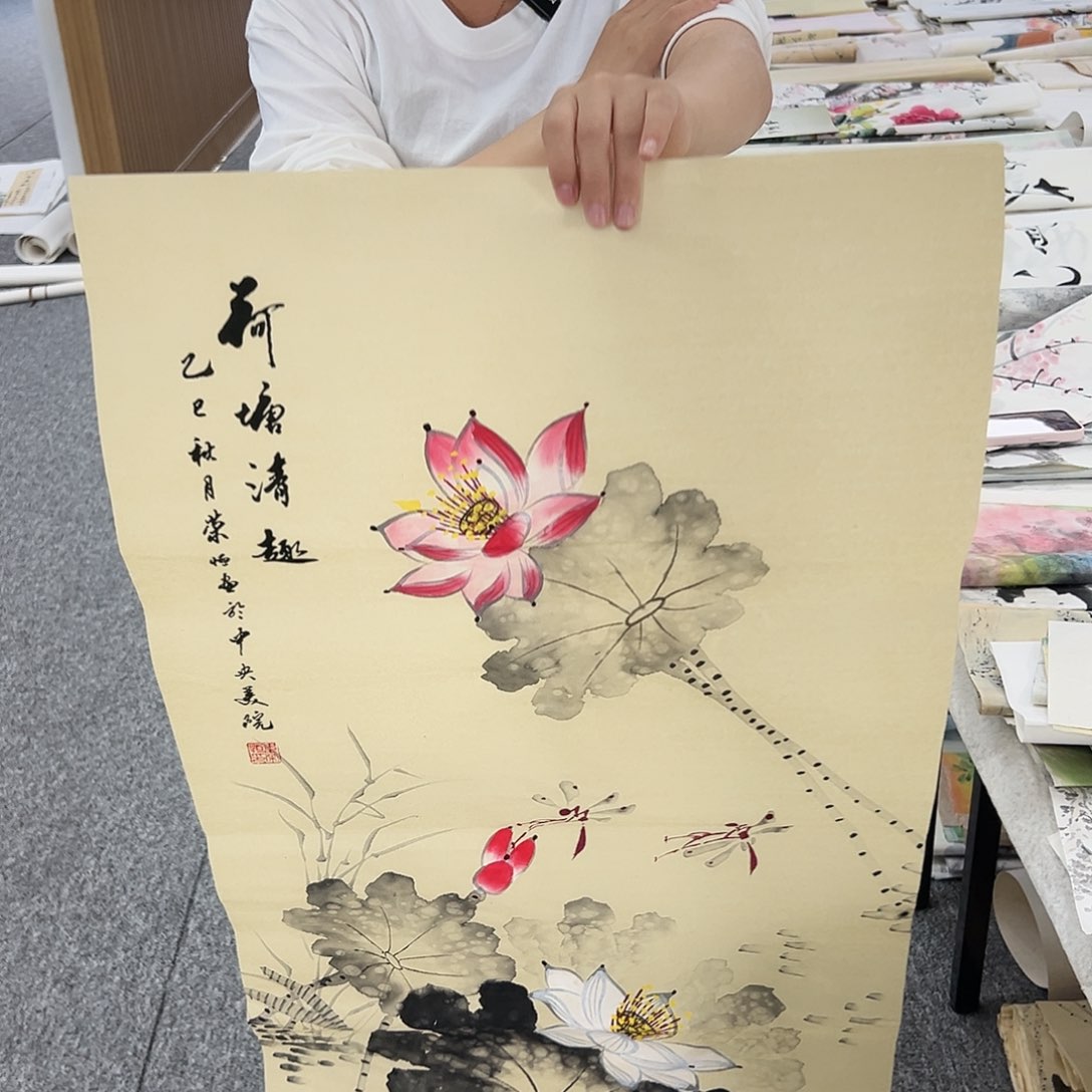 国画国画作品纯手绘