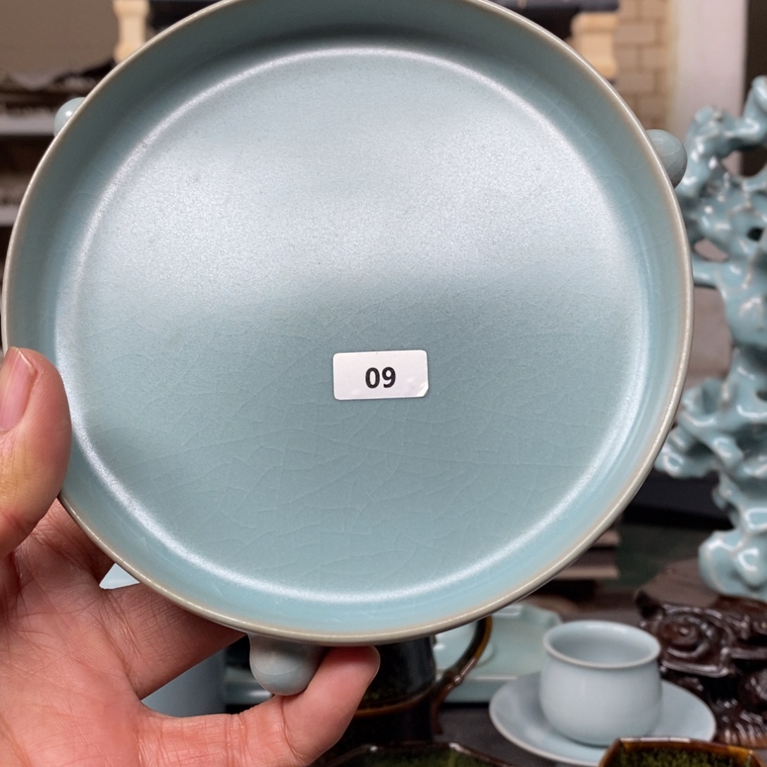 我****壶承陶抱朴汝瓷仿古微瑕