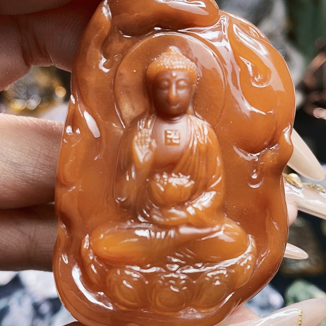 水晶颈饰未镶嵌吊坠