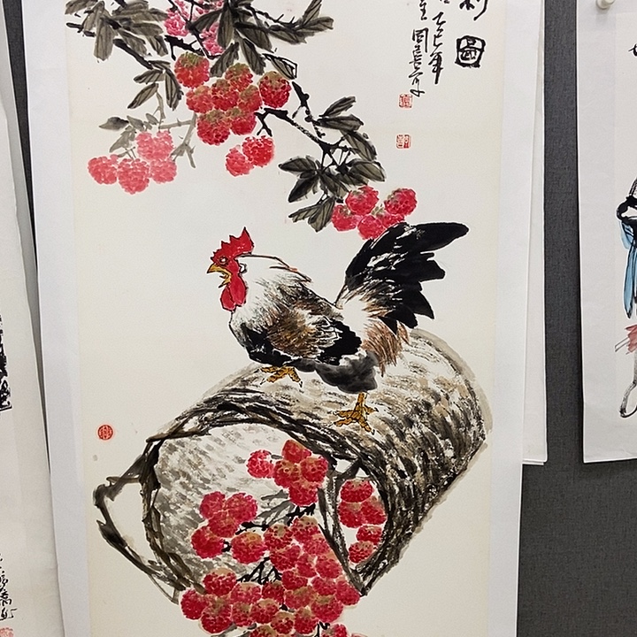 用***8国画手寫手繪作品276