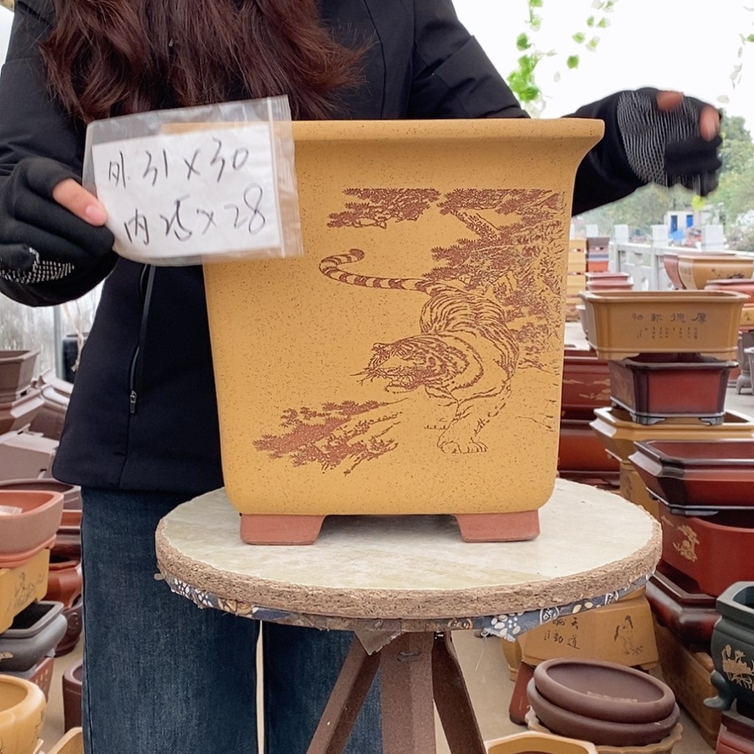 花盆紫砂紫砂花盆