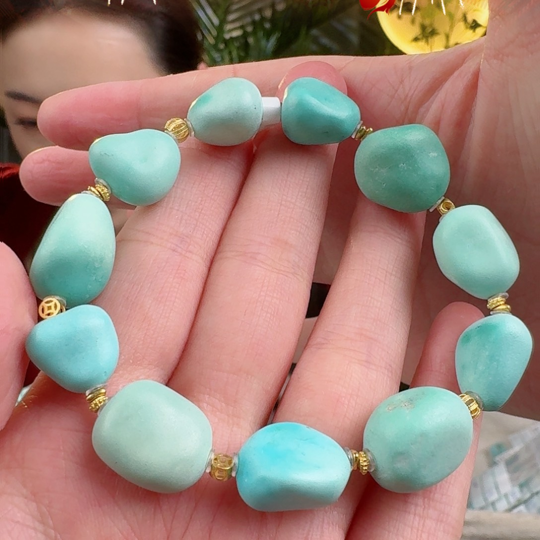 绿松石珠宝奇石未镶嵌