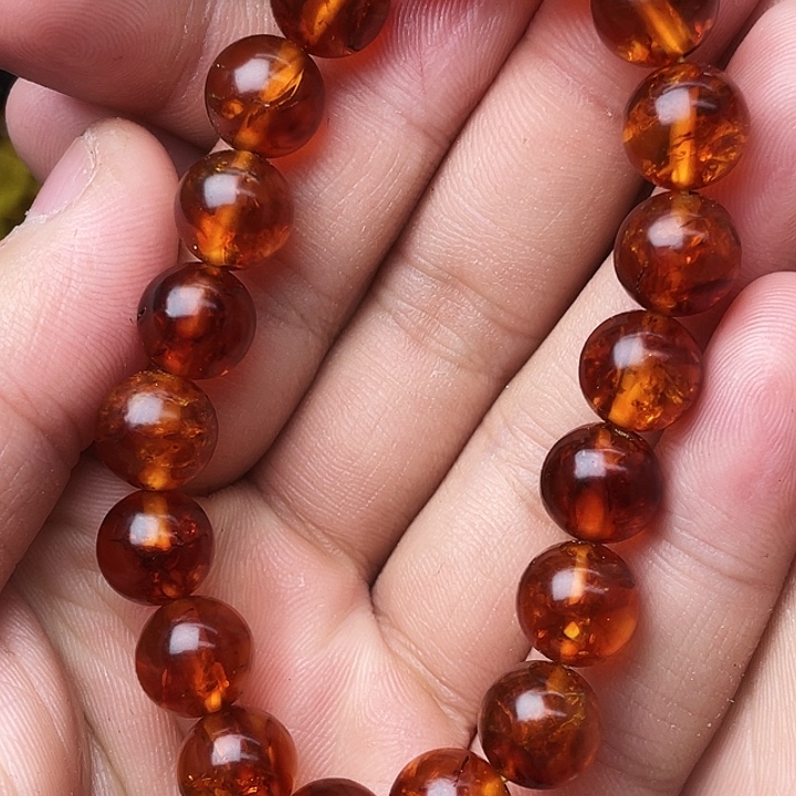 琥珀未镶嵌珠宝奇石