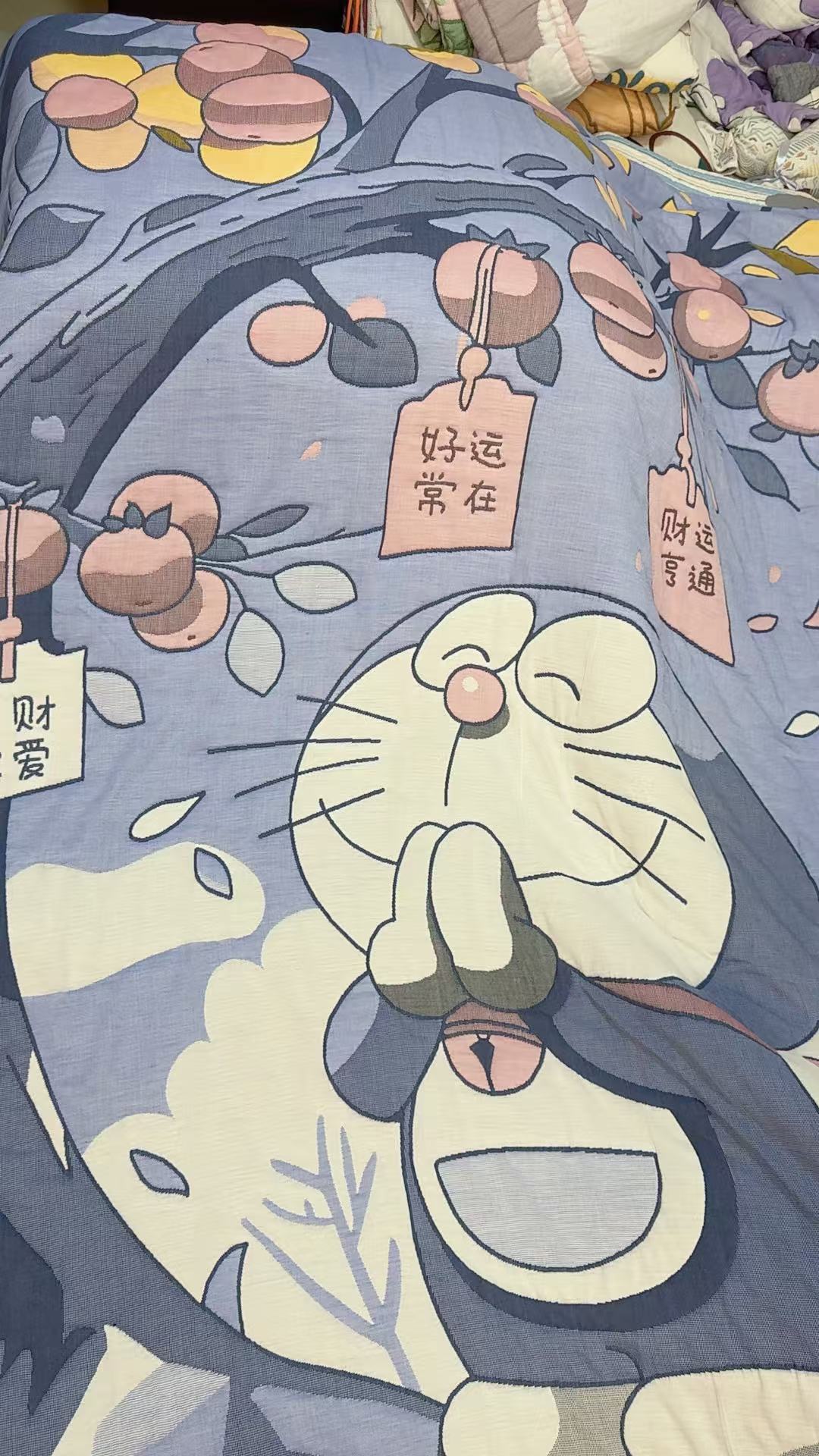 小小A梦(泡芙被）1.5*2.0四季通用透气性好