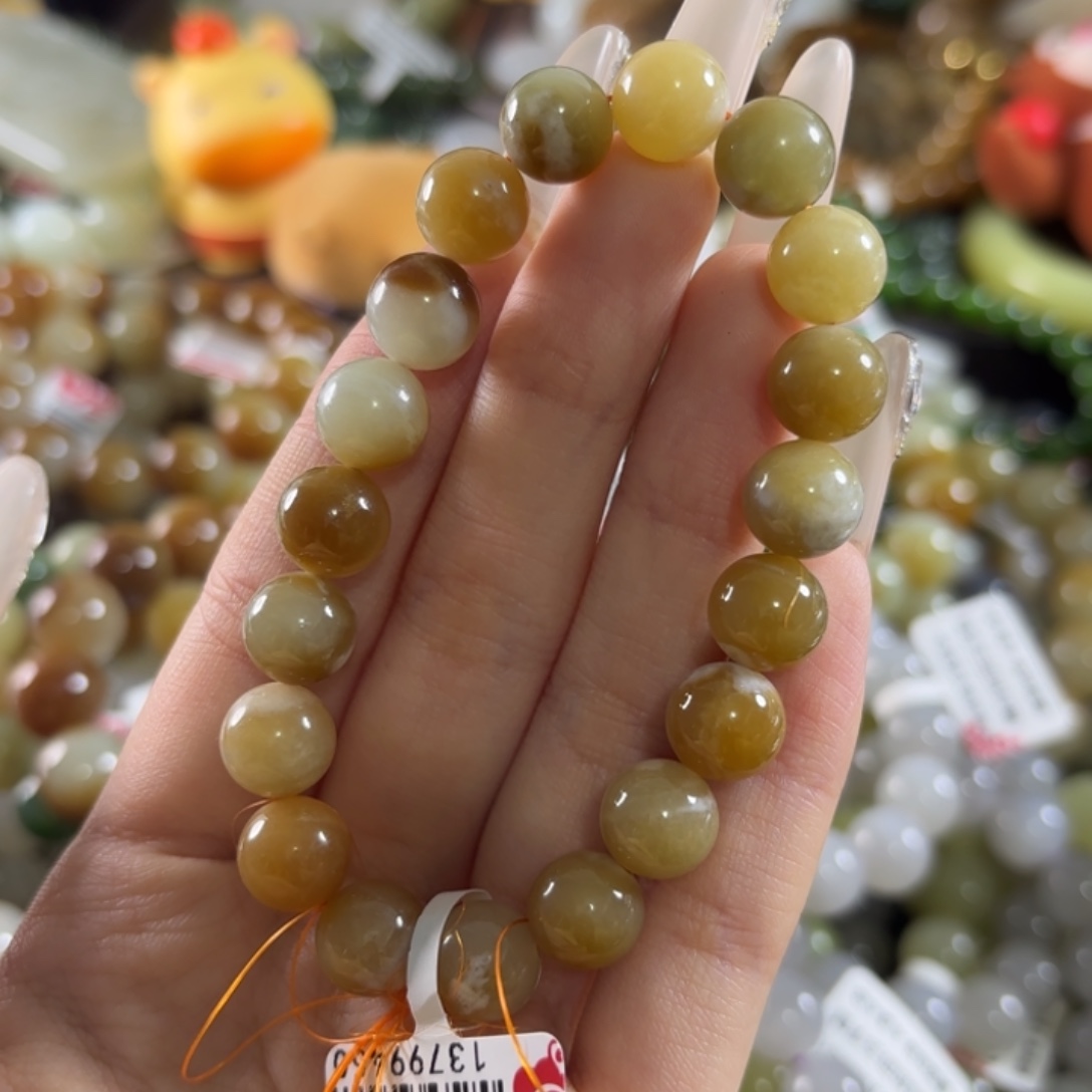 和田玉未镶嵌手链160