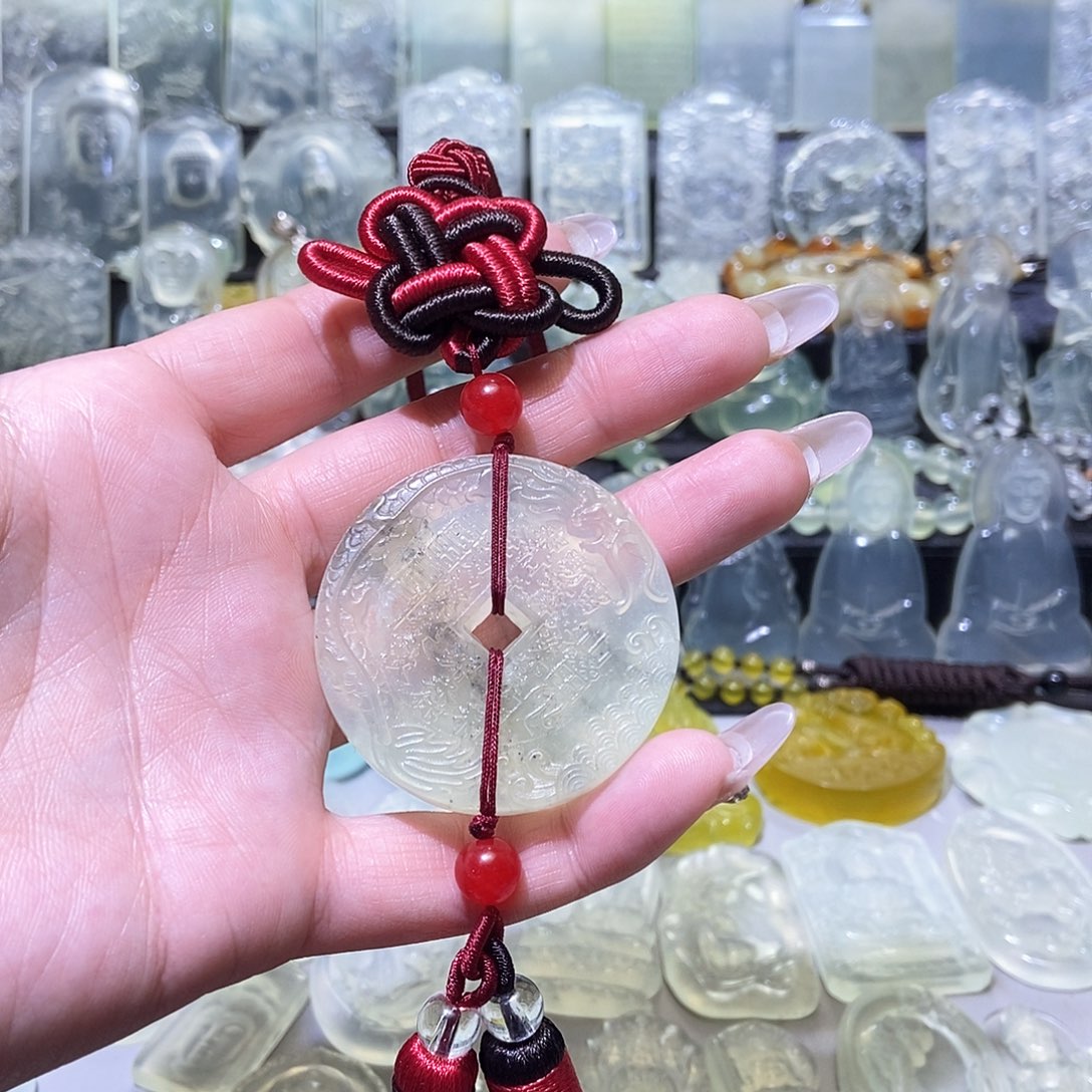 岫玉车挂未镶嵌车挂