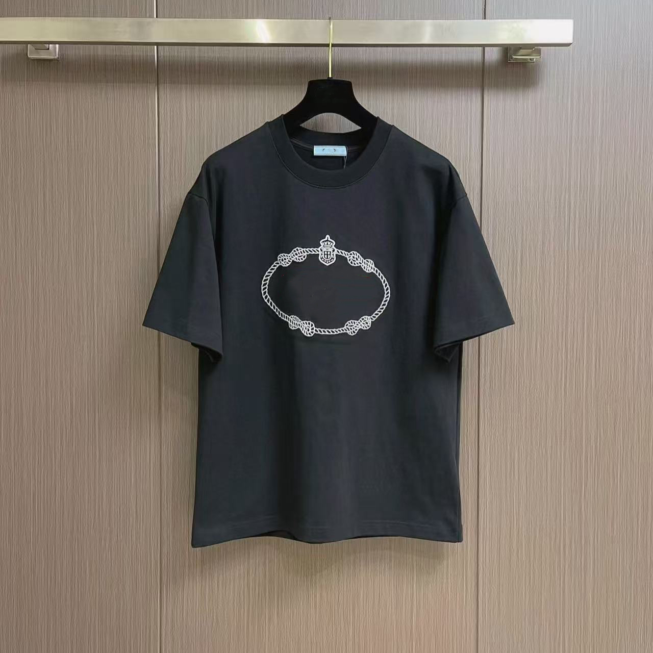 【今日上新】红字母标 男士圆领短袖T恤#121款