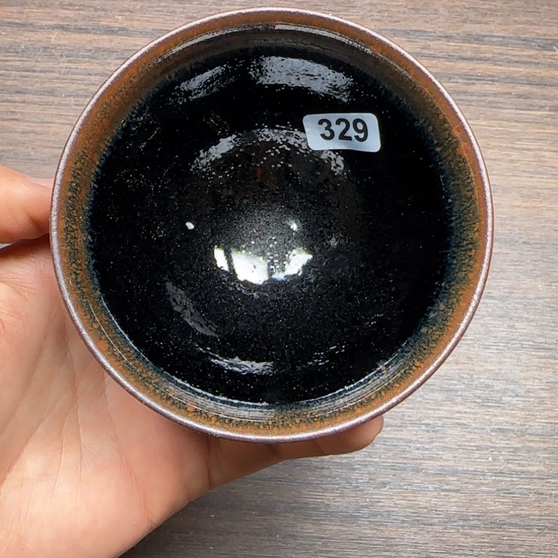 茶盏龙窑柴烧原矿原釉329