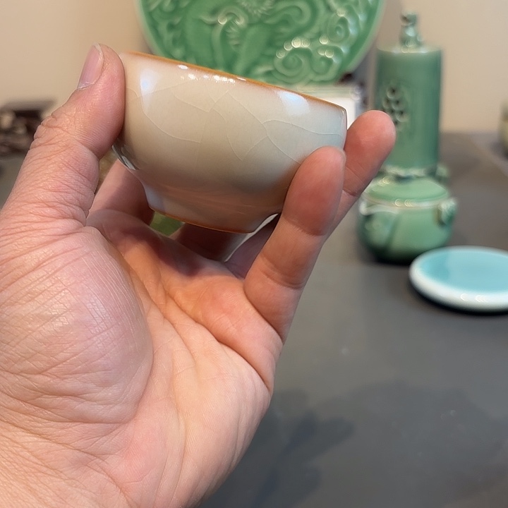 瓷片龙泉青瓷福利青瓷
