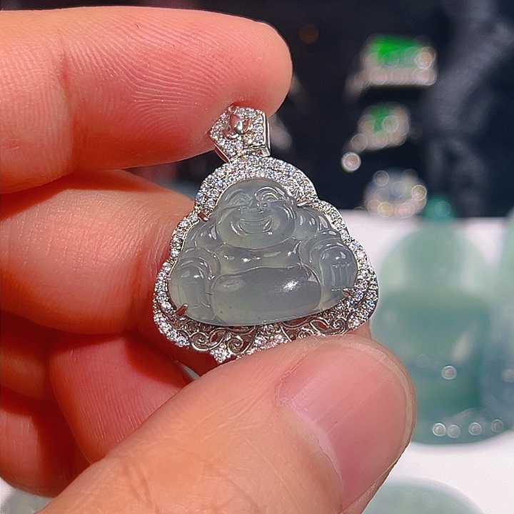 翡翠颈饰未镶嵌4，