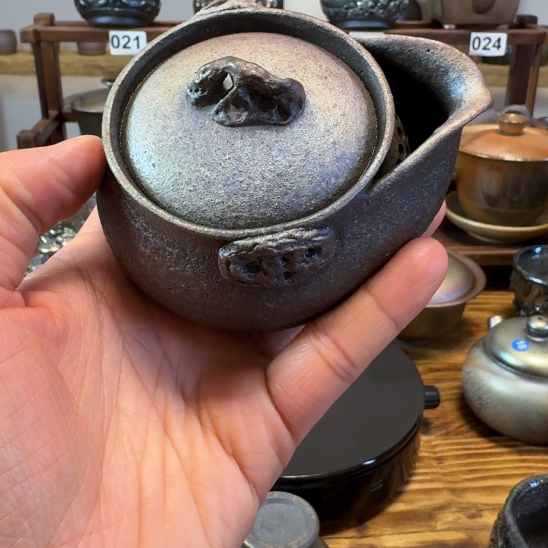 杯时**雨建水紫陶柴烧茶器福利