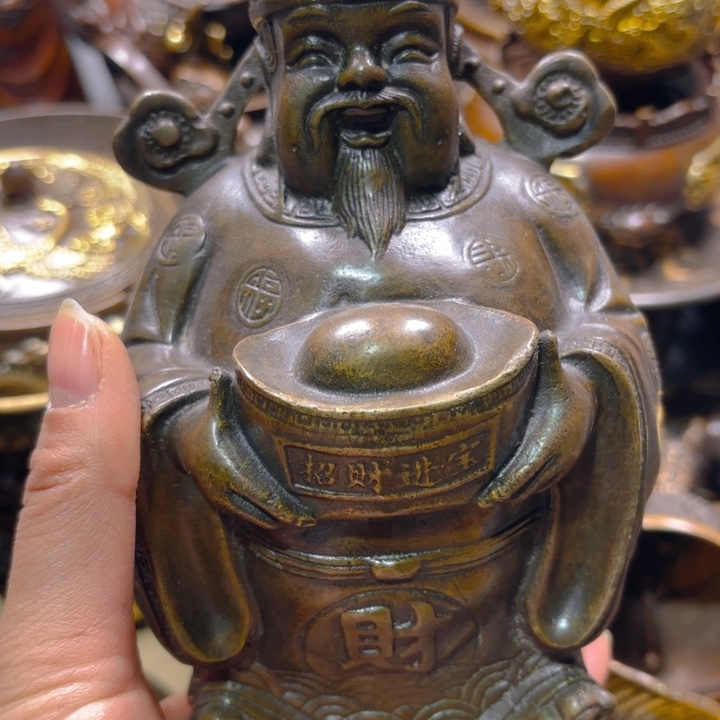 铜器摆件收收藏藏
