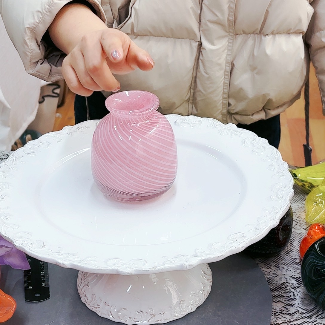 福利不退不换琉璃花瓶艺术品