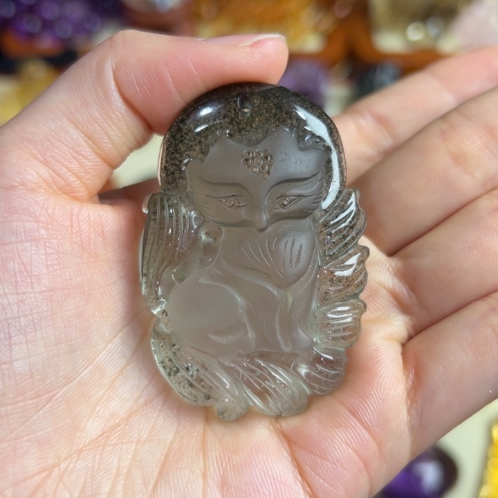 水晶吊坠(赠链)未镶嵌