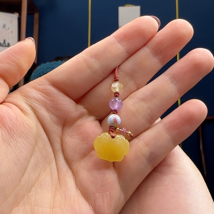 蜜蜡吊坠(赠链)未镶嵌