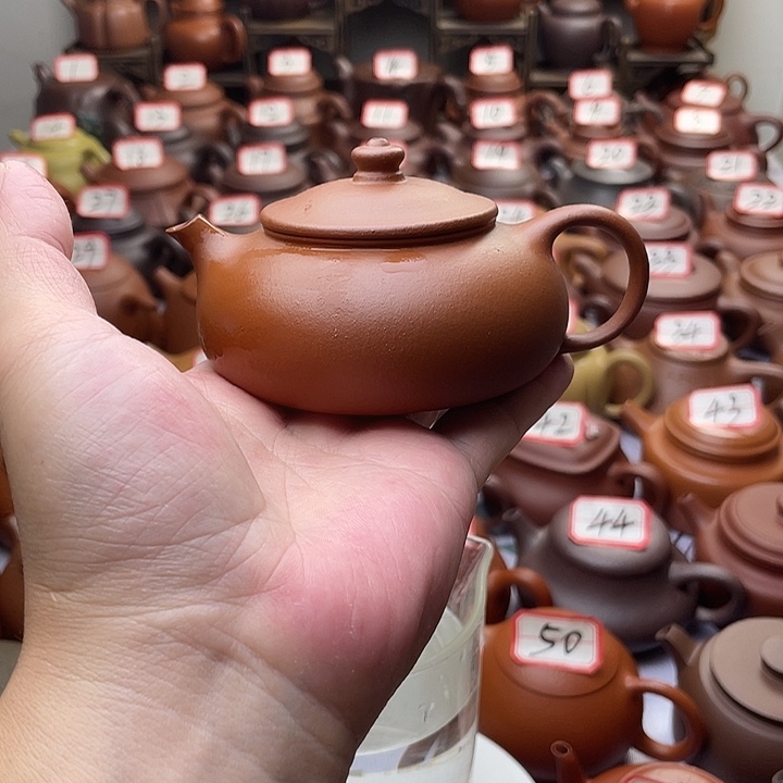 茶壶紫砂微瑕半手工