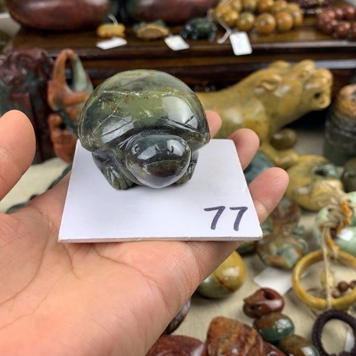 心***水岫岩河磨玉（透闪石质玉）未镶嵌珠宝奇石