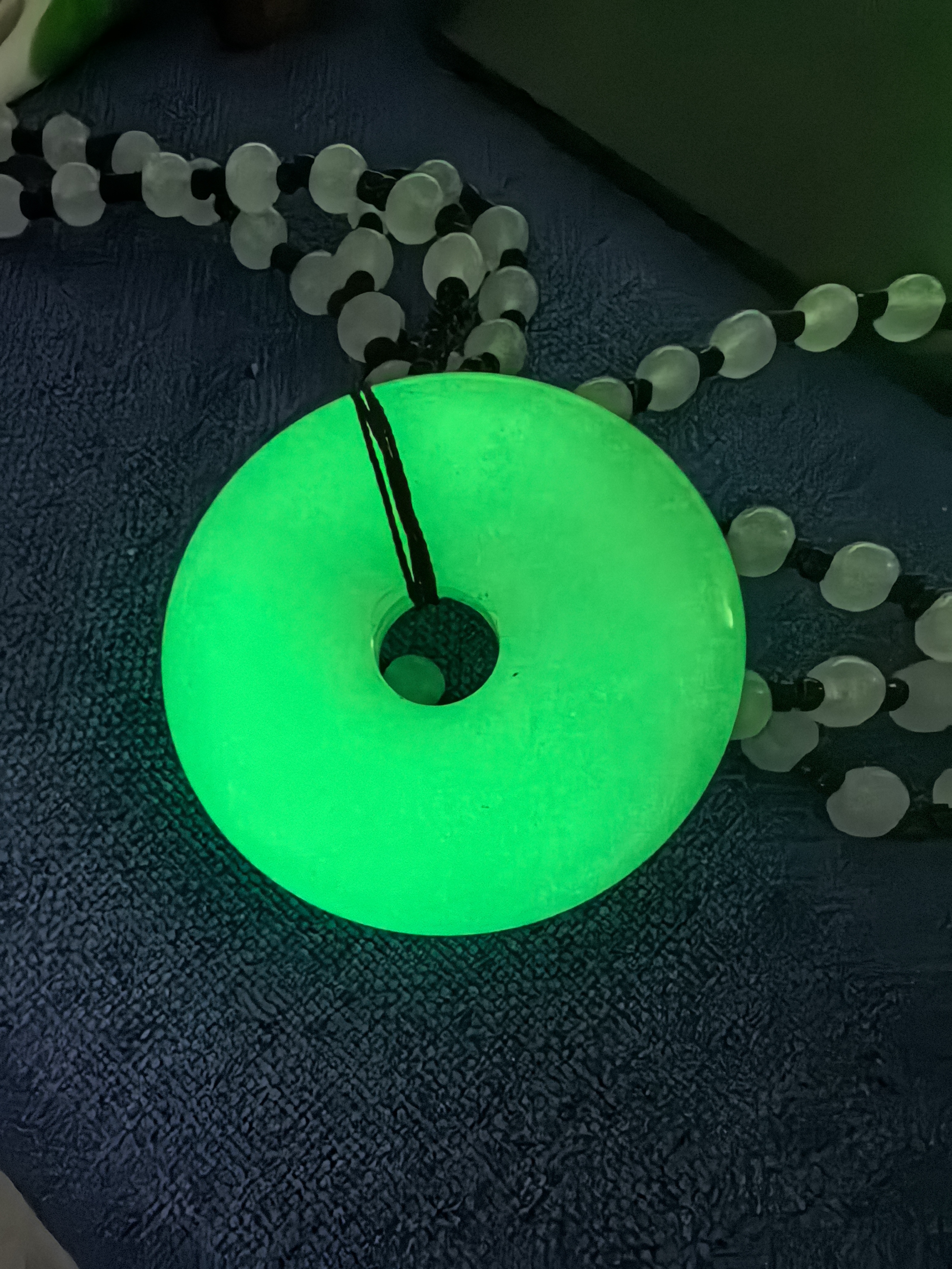 精品夜光摆件大平安扣（带礼盒）