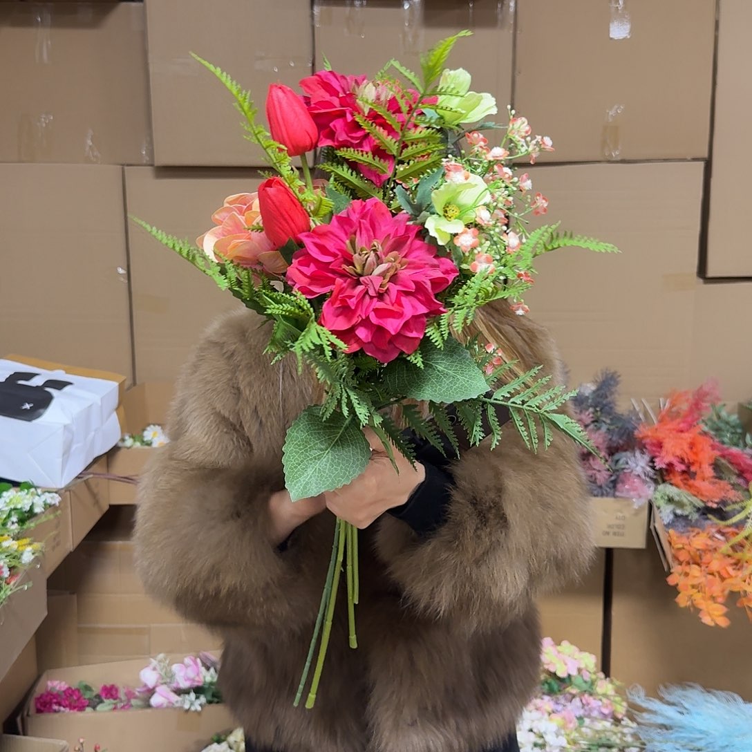 162号「闪购」仿真花，公主请下单