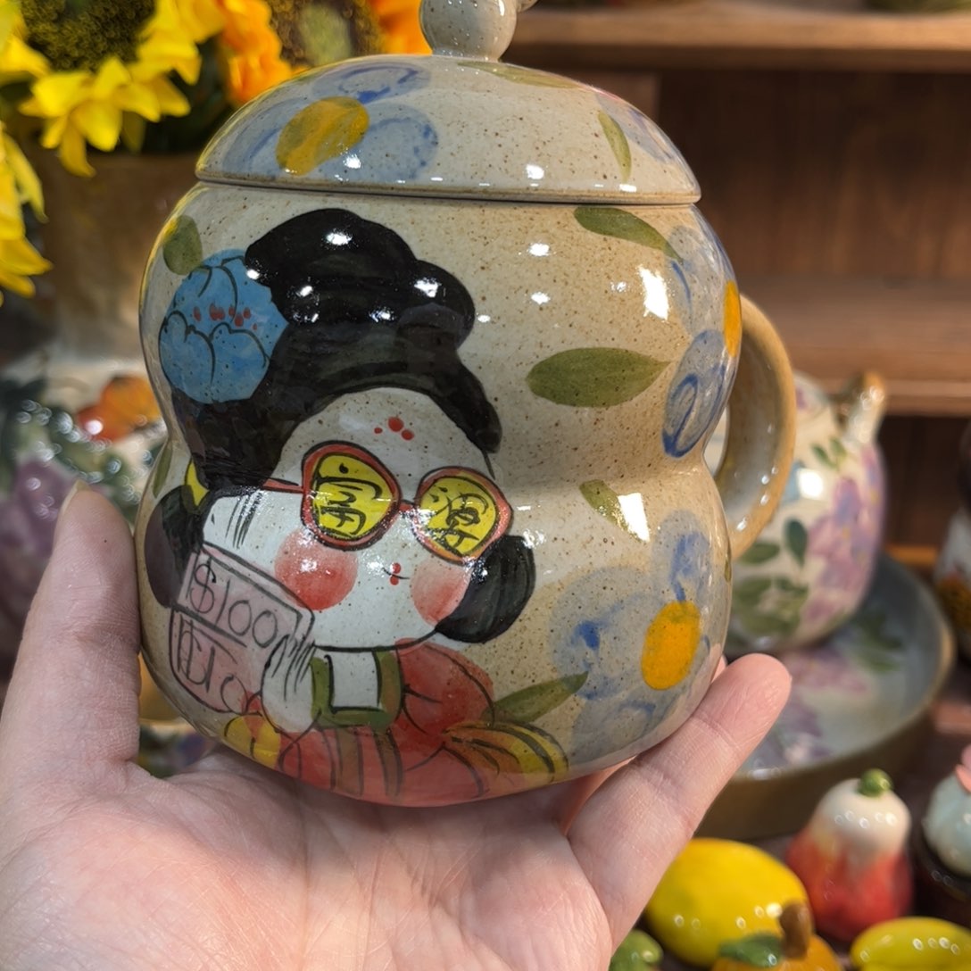 壶红红火火的时候看起来真的好看