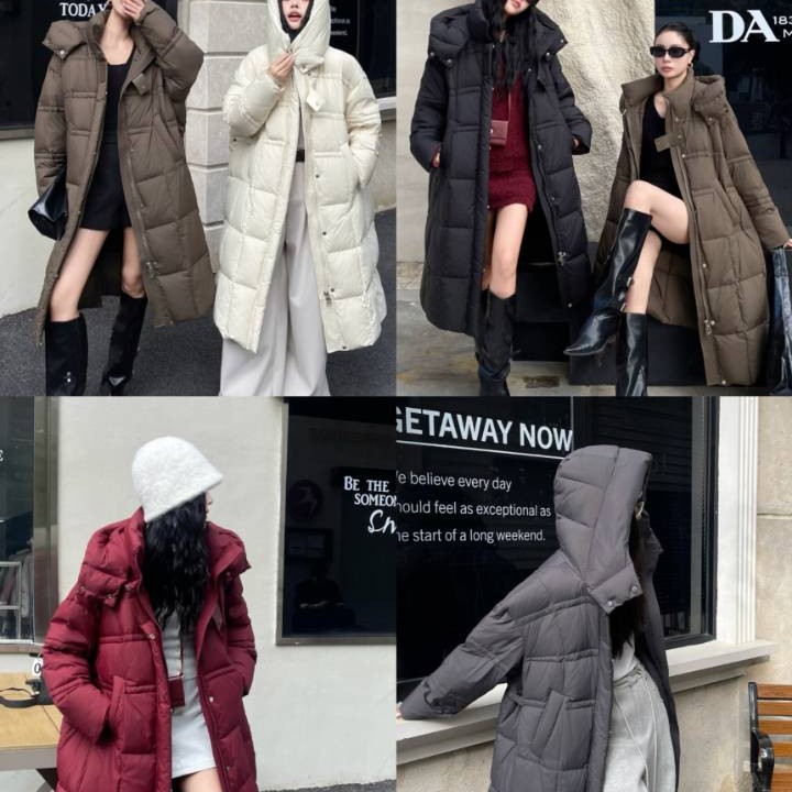 冬季新款长款加厚中长款外套保暖时尚宽松2025新款羽绒服