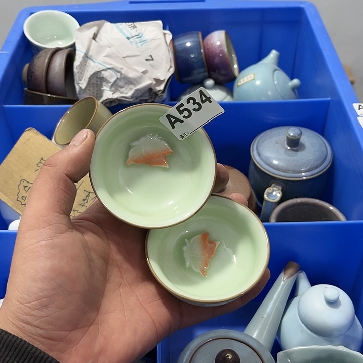 茶具默认微瑕瓷器、茶具、壶、摆件，介意勿拍 