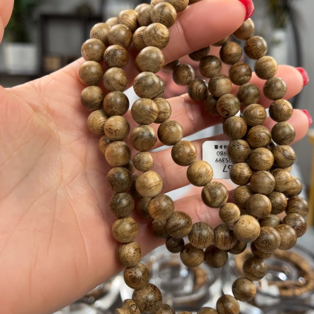 沉香手串温*Y0367文莱沉香