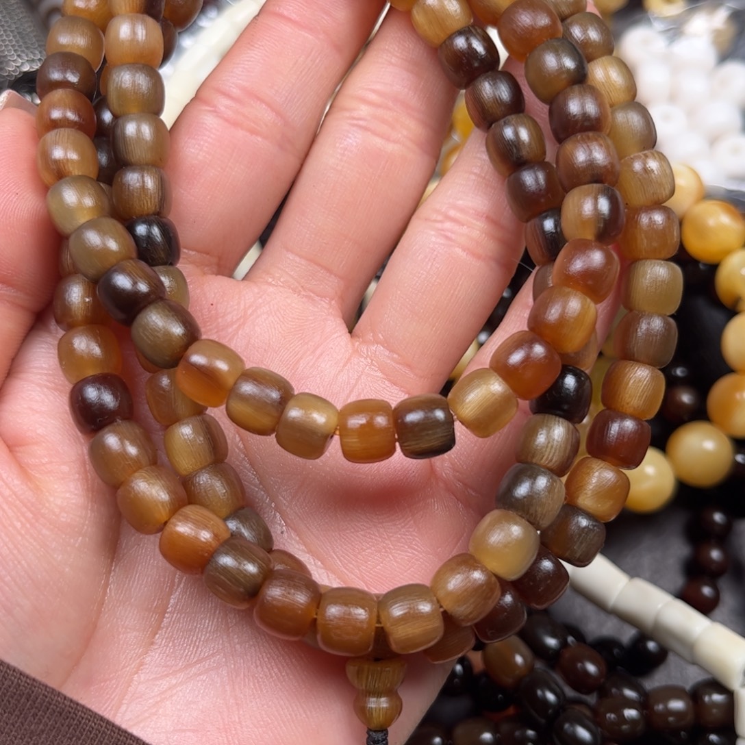 多***雄手串/手链驼骨编号105尺寸0.8