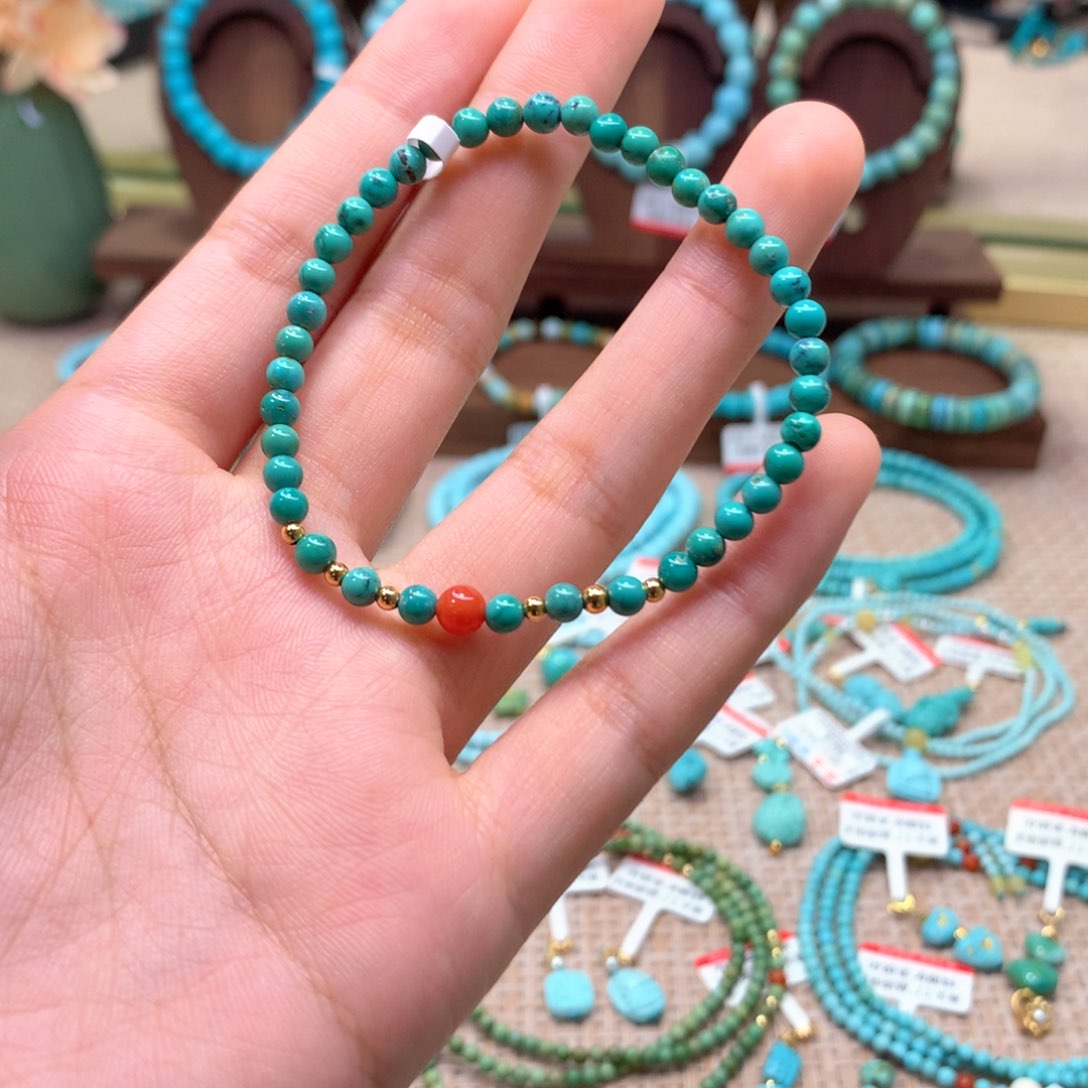 绿松石未镶嵌配饰